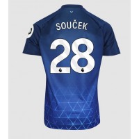 Dres West Ham United Tomas Soucek #28 Rezervni 2023-24 Kratak Rukav